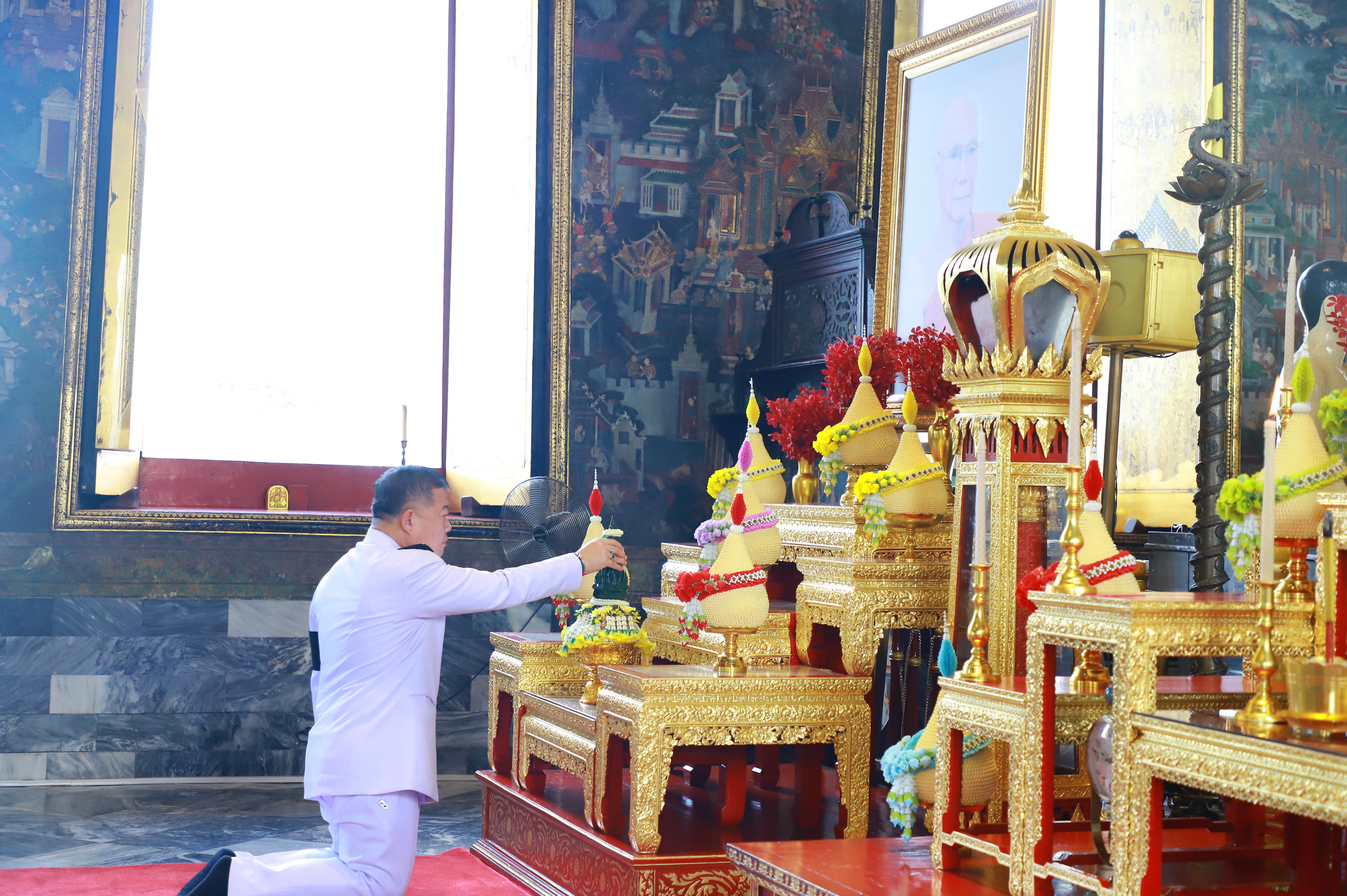 title - ส.ป.ก. ร่วมพิธีเจริญพุทธมนต์ถวายพระราชกุศลงานฉลองพระชนมายุ 99 พรรษา สมเด็จพระอริยวงศาคตญาณ สมเด็จพระสังฆราช สกลมหาสังฆปรินายก 26 มิถุนายน 2569 และพิธีบำเพ็ญกุศลปัณรสมวาร(15 วัน) เพื่ออุทิศถวายเป็นพระราชกุศลแด่ สมเด็จพระเจ้าลูกเธอ เจ้าฟ้าพัชรกิติยาภา นเรนทิราเทพยวดี กรมหลวงราชสาริณีสิริพัชร มหาวัชรราชธิดา